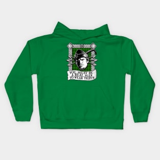 Man in Tights Kids Hoodie